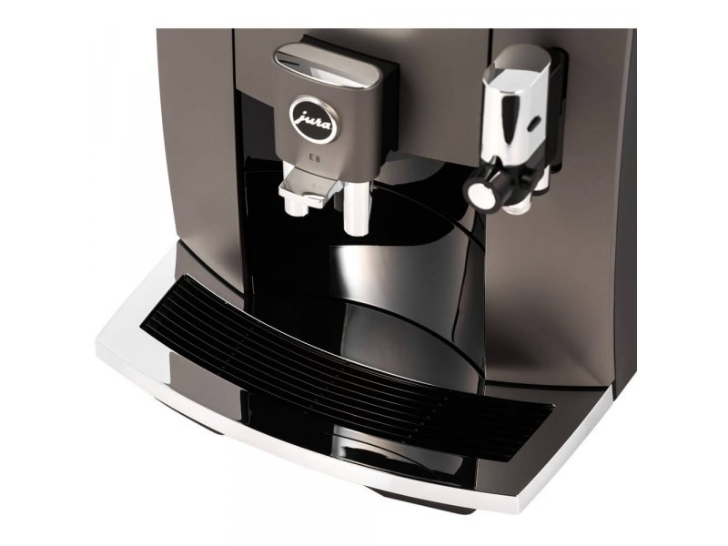 Кофемашина Jura E8 Dark Inox серый