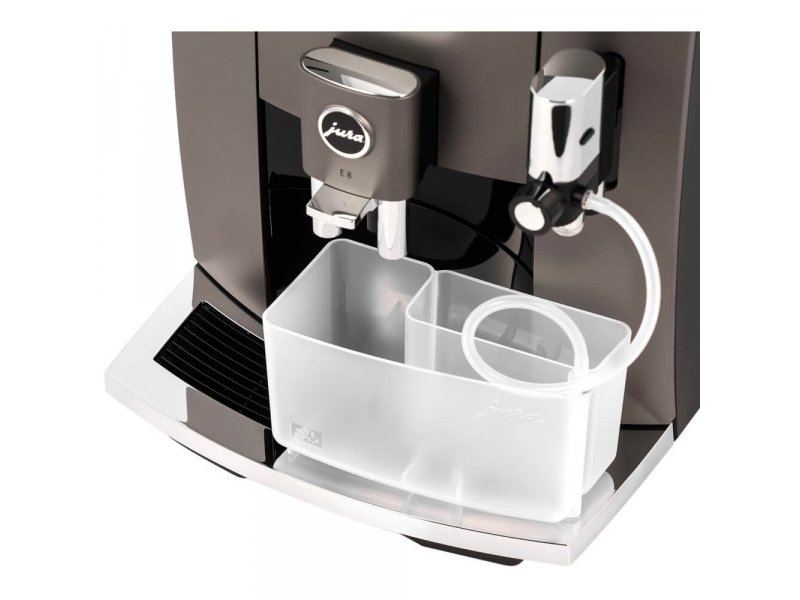 Кофемашина Jura E8 Dark Inox серый