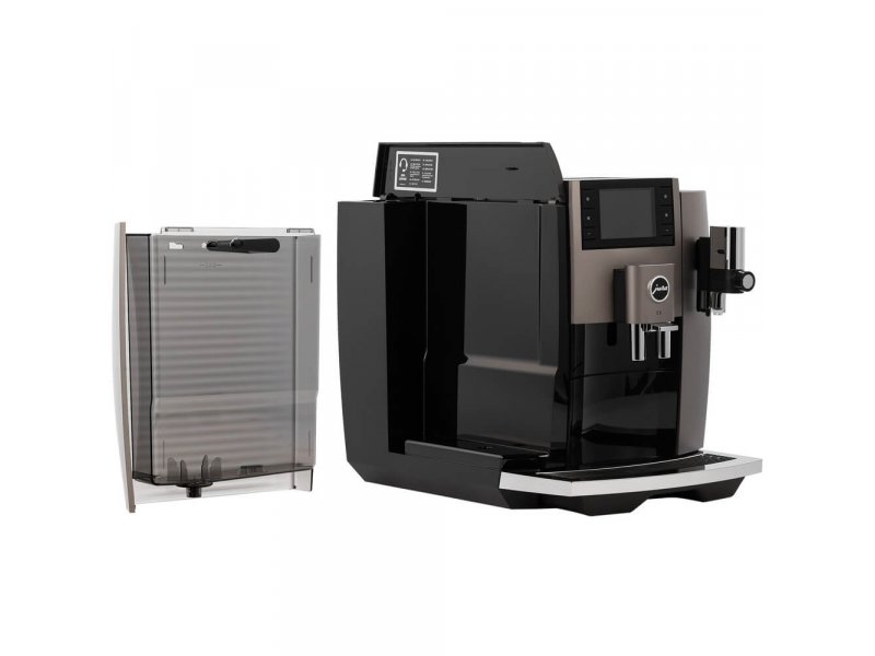 Кофемашина Jura E8 Dark Inox серый