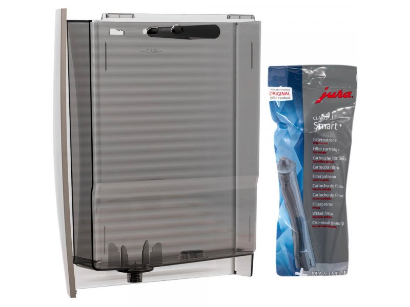 Кофемашина Jura E8 Dark Inox серый