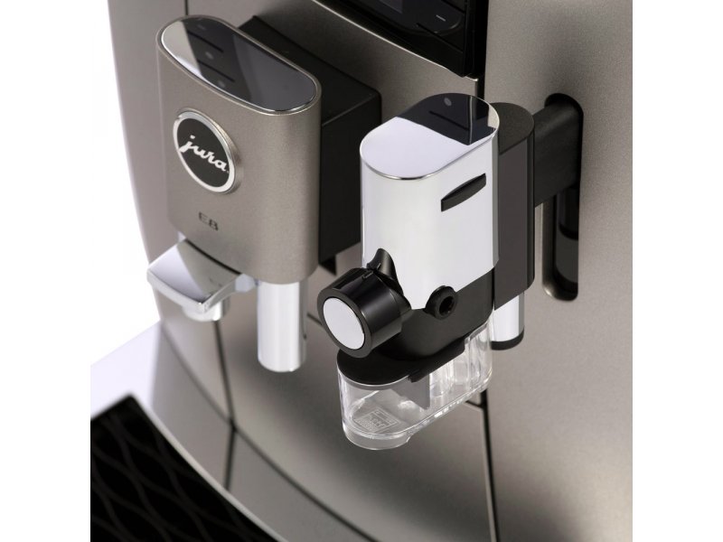 Кофемашина Jura E8 Midnight Silver серебристый