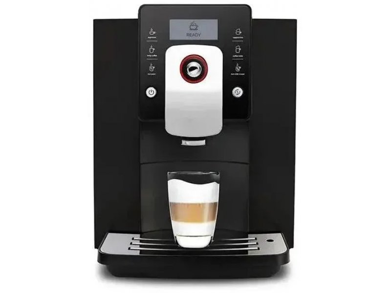 Кофемашина Kaffit KLM1601 черный/серебристый Кофемашина Kaffit KLM1601 черный/серебристый