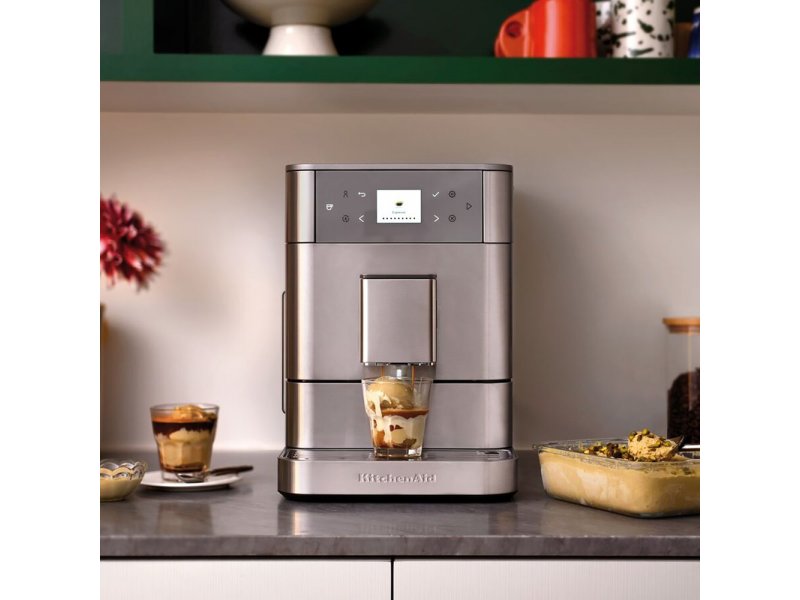 Кофемашина KitchenAid 5KES8556ESX нержавеющая сталь Кофемашина KitchenAid 5KES8556ESX нержавеющая сталь