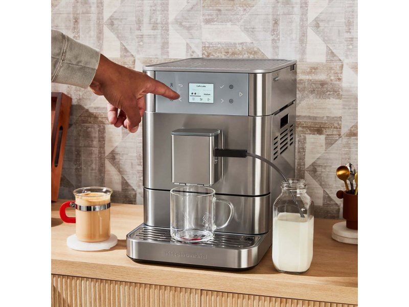 Кофемашина KitchenAid 5KES8556ESX нержавеющая сталь Кофемашина KitchenAid 5KES8556ESX нержавеющая сталь