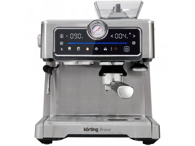 Кофемашина Korting KCM 1013 SA Bravo нержавеющая сталь Кофемашина Korting KCM 1013 SA Bravo нержавеющая сталь