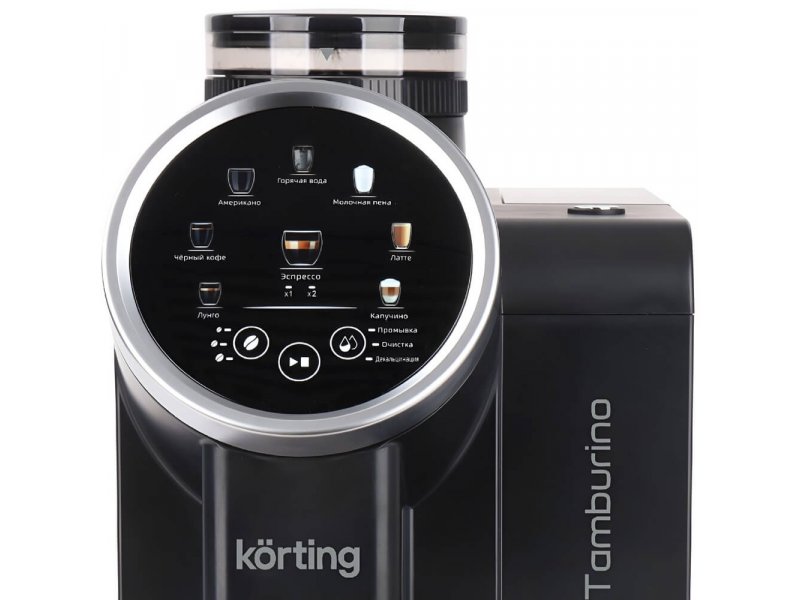 Кофемашина Korting Tamburino KACM 2028 N черный