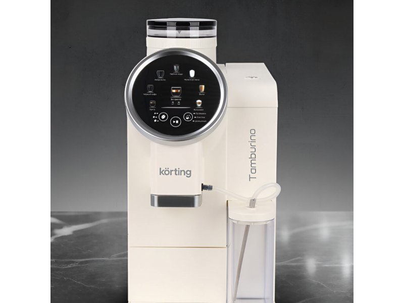 Кофемашина Korting Tamburino KACM 2028 W белый