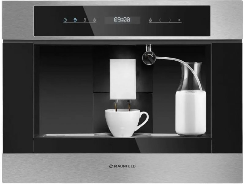 Встраиваемая кофемашина Maunfeld AMCM1503S серебристый