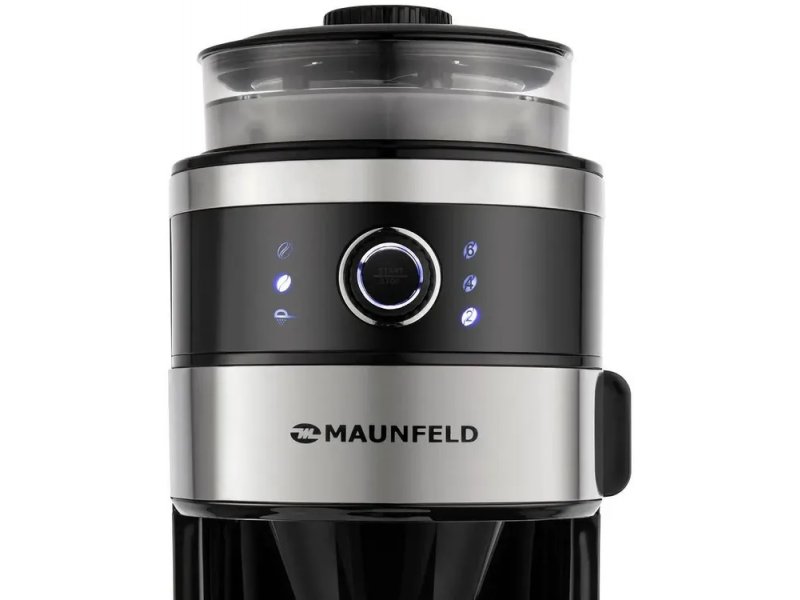Maunfeld MF-731BK панель управления с кольцевым регулятором помола и кнопками
