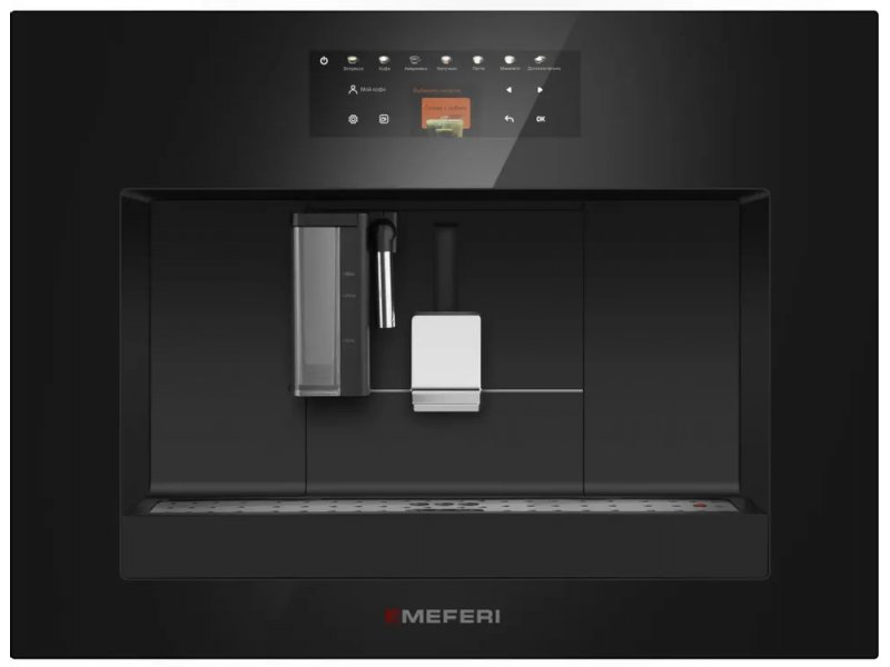Встраиваемая кофемашина Meferi MCM6010BK черный