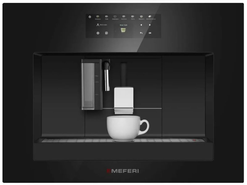 Встраиваемая кофемашина Meferi MCM6010BK черный
