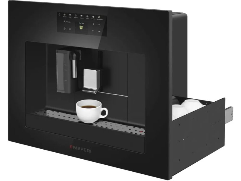 Встраиваемая кофемашина Meferi MCM6010BK черный