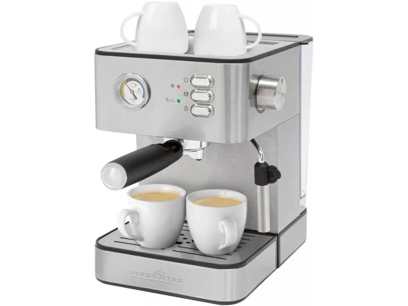 Кофеварка Profi Cook PC-ES 1209 серебристый Кофеварка Profi Cook PC-ES 1209 серебристый