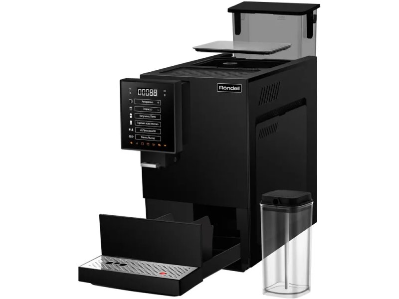 Кофемашина Rondell RDE-1118 черный Кофемашина Rondell RDE-1118 черный