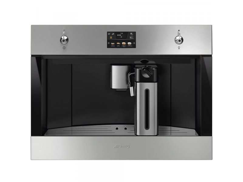 Встраиваемая кофемашина Smeg CMS4303XRU серебристый