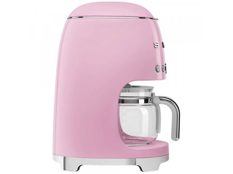 Кофеварка Smeg DCF02PKEU розовый Кофеварка Smeg DCF02PKEU розовый