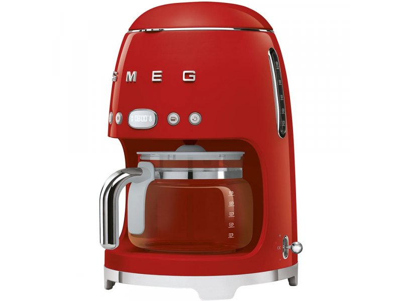 Кофеварка Smeg DCF02RDEU красный Кофеварка Smeg DCF02RDEU красный