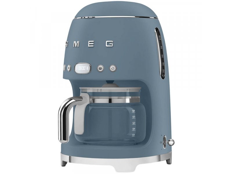 Кофеварка Smeg DCF02SBMEU синий Кофеварка Smeg DCF02SBMEU синий