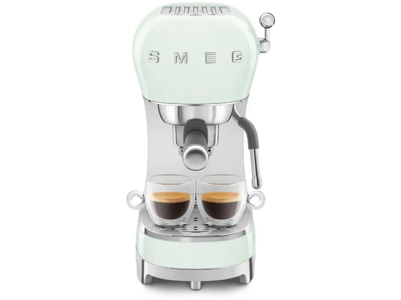 Кофемашина Smeg ECF02PGEU зеленый