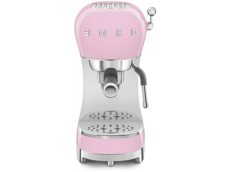 Кофемашина Smeg ECF02PKEU розовый