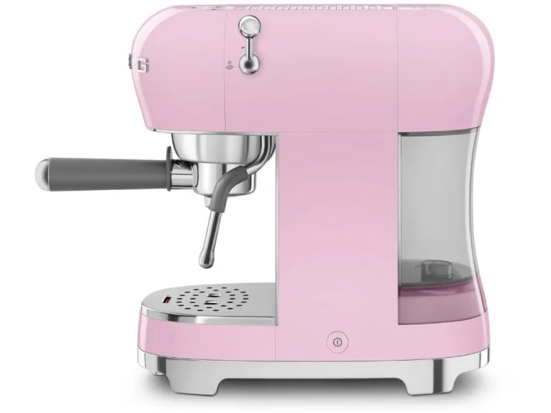 Кофемашина Smeg ECF02PKEU розовый