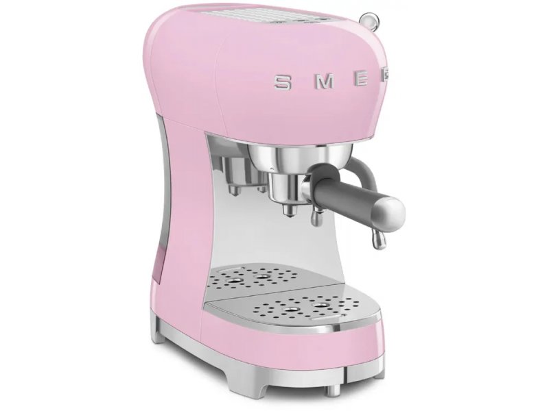 Кофемашина Smeg ECF02PKEU розовый