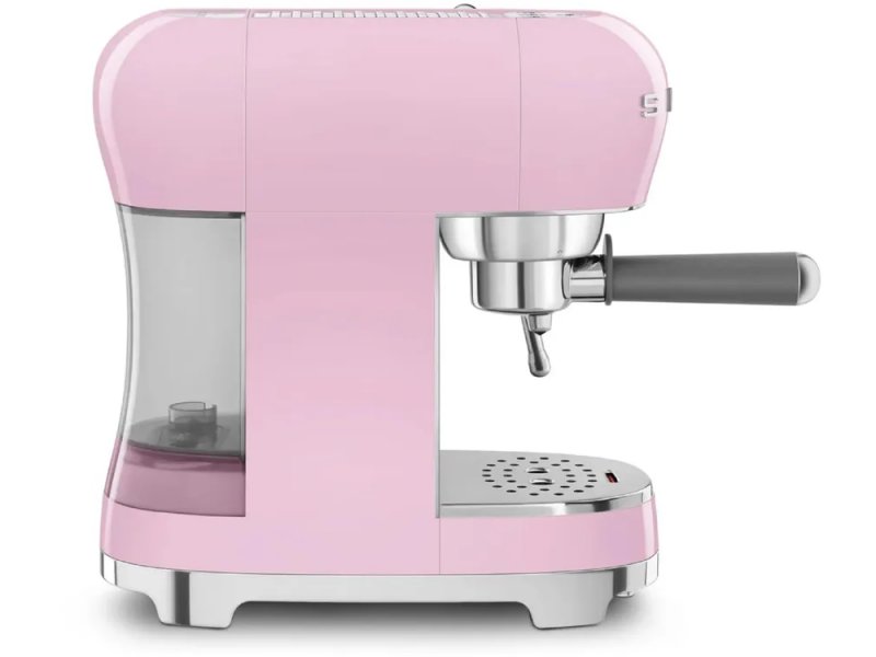 Кофемашина Smeg ECF02PKEU розовый