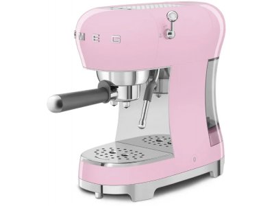 Кофемашина Smeg ECF02PKEU розовый