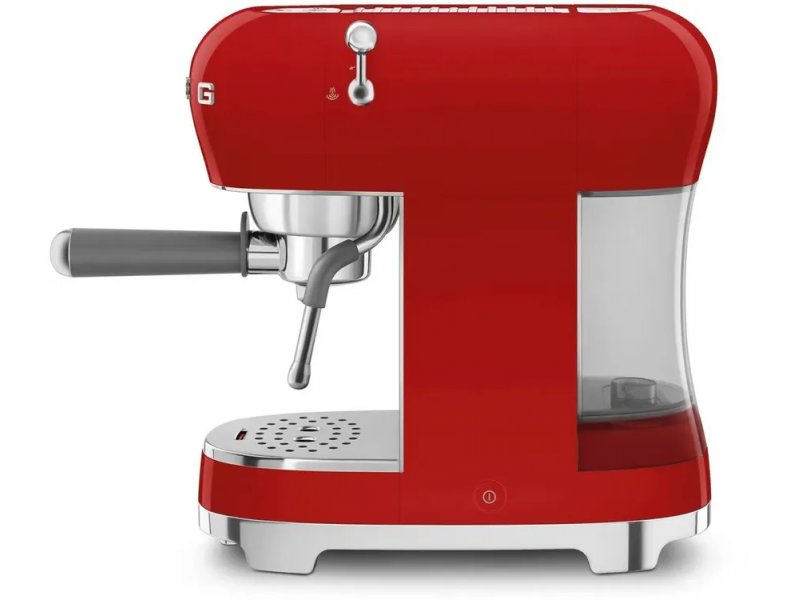 Кофемашина Smeg ECF02RDEU красный