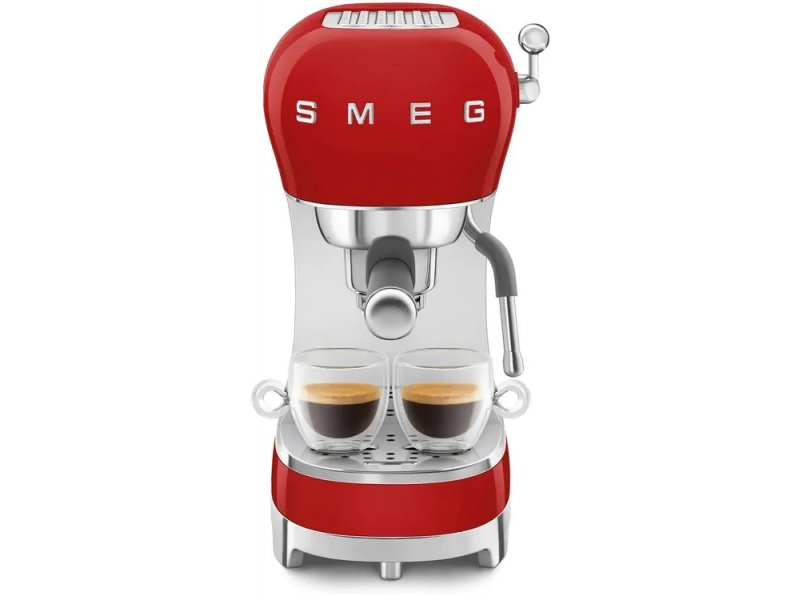 Кофемашина Smeg ECF02RDEU красный