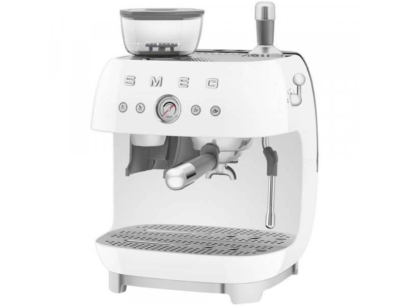 Кофемашина Smeg EGF03WHEU белый/серебристый Кофемашина Smeg EGF03WHEU белый/серебристый