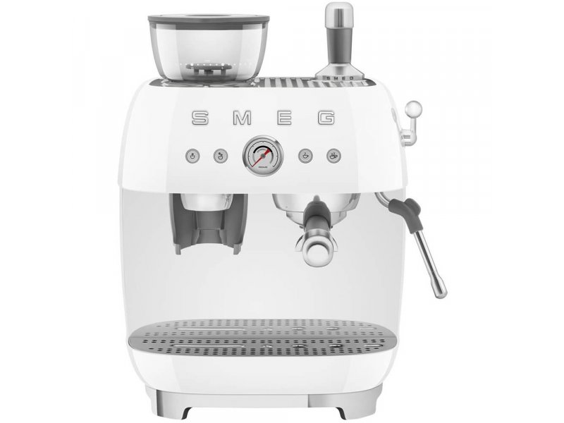 Кофемашина Smeg EGF03WHEU белый/серебристый Кофемашина Smeg EGF03WHEU белый/серебристый