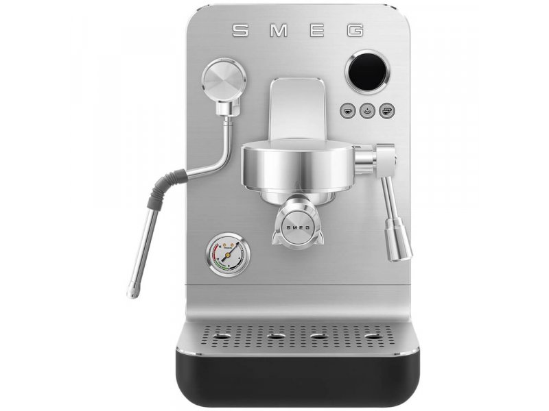 Smeg EMC02BLMEU — фронтальная панель управления, дисплей, регулятор и кнопки