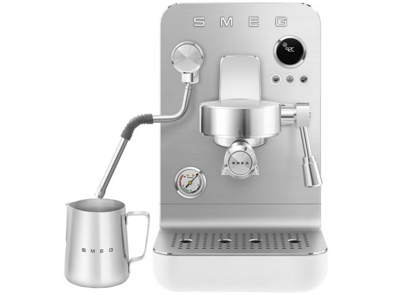 Кофеварка Smeg EMC02WHMEU белый