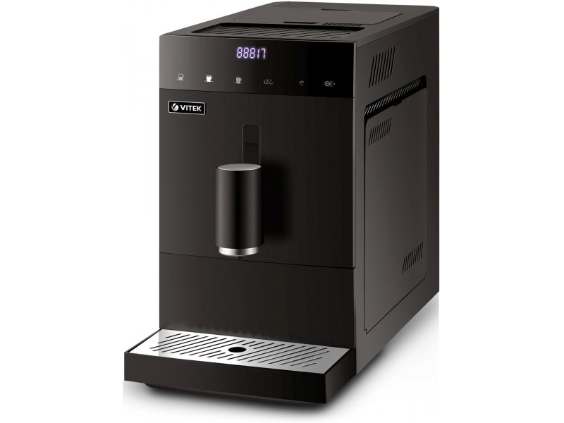 Кофемашина Vitek Metropolis VT-8700 черный Кофемашина Vitek Metropolis VT-8700 черный