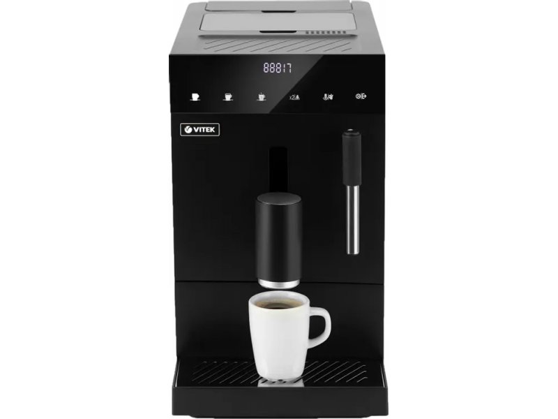 Кофемашина Vitek Metropolis VT-8701 черный
