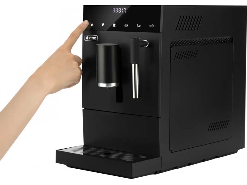 Кофемашина Vitek Metropolis VT-8701 черный