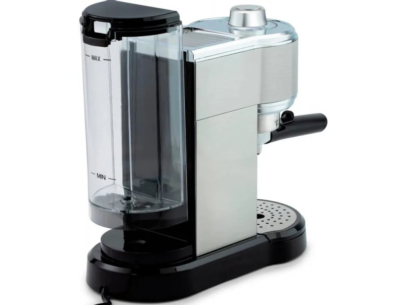 Vitek VT-1515 боковой вид — прозрачный резервуар для воды 1 л с отметками MIN и MAX