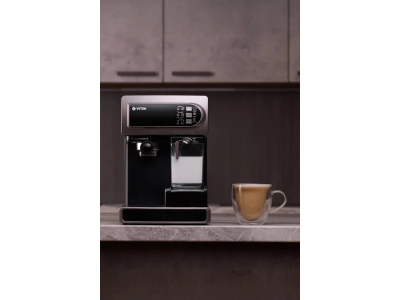Кофеварка Vitek VT-1517 SR серый
