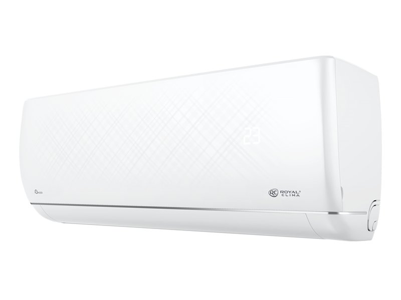 Royal Clima RC-RND22HN боковой вид корпус внутреннего блока и управляющие элементы
