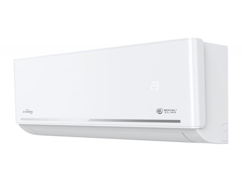 Royal Clima RCI-FC75HN профиль внутреннего блока — компактная глубина 244 мм для монтажа на стене