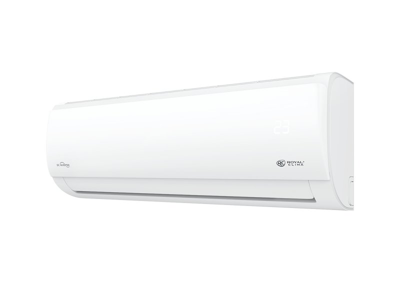 Royal Clima RCI-TWL28HN боковой вид внутреннего блока — тонкий корпус 194 мм глубиной