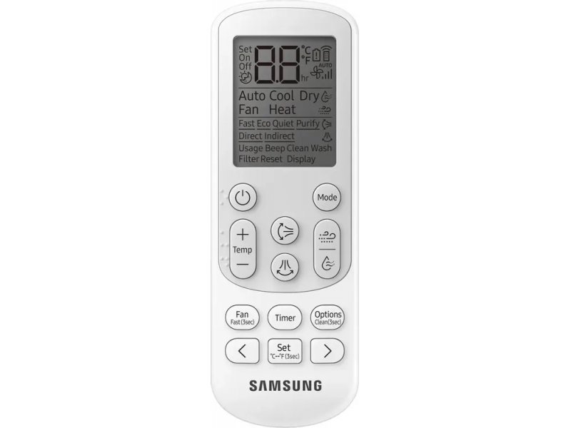 Samsung AR60F09C1DW детали корпуса и конструкции внутреннего блока