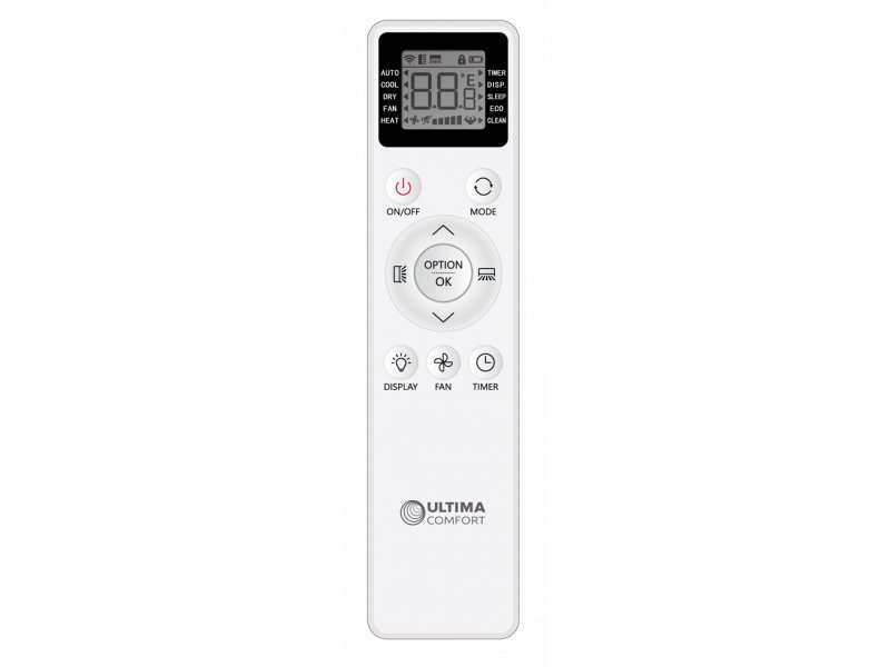Настенная сплит-система Ultima Comfort Eclipse Inverter ECP-I24PN