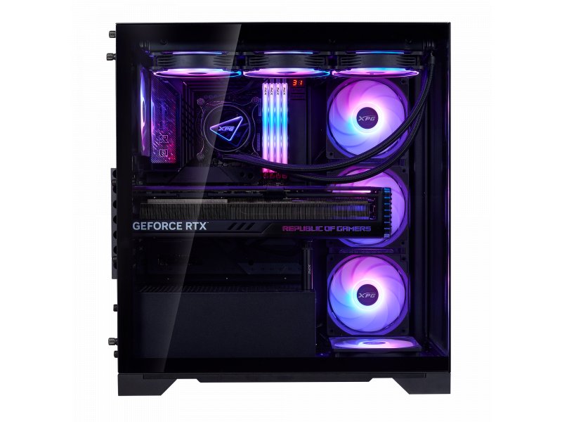 Корпус ADATA XPG INVADER X BTF [INVADERXBTFMT-BKCWW] черный