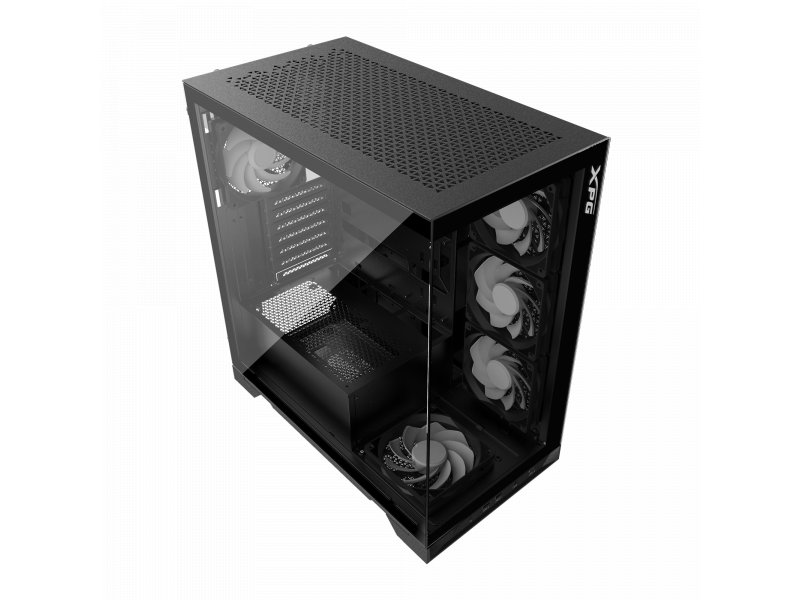 Корпус ADATA XPG INVADER X [INVADERXMT-BKCWW] черный