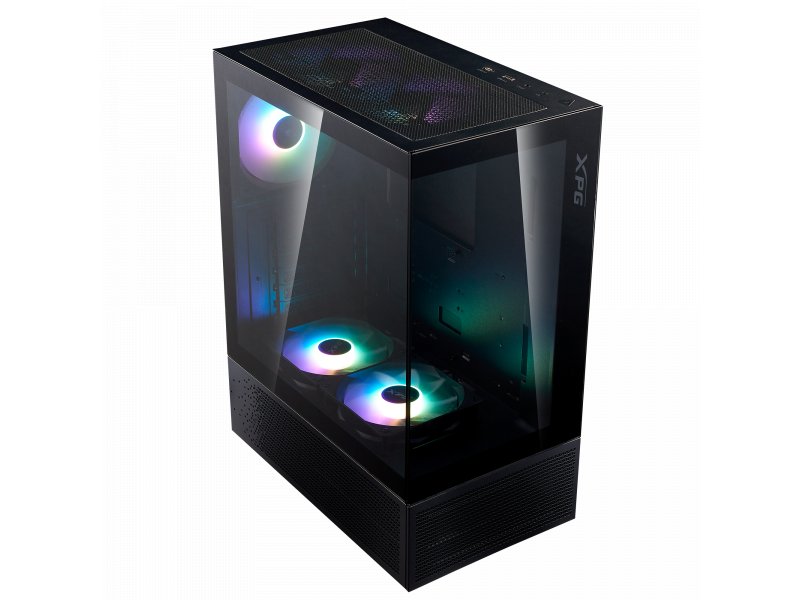 Корпус ADATA XPG INVADER X MINI [INVADERXMINIMT-BKCWW] черный
