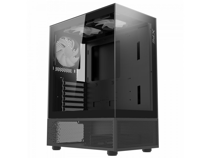 Корпус ADATA XPG INVADER X MINI [INVADERXMINIMT-BKCWW] черный