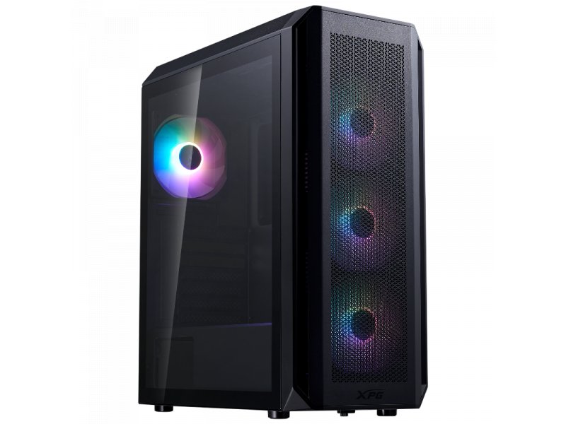 Корпус ADATA XPG VALOR AIR PLUS [VALORAIRPLUSMTA-BKCWW] черный