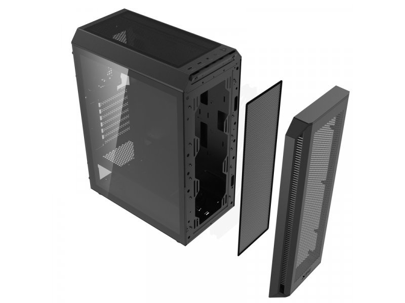 Корпус ADATA XPG VALOR AIR PLUS [VALORAIRPLUSMTA-BKCWW] черный
